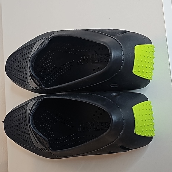 Men's Perforated Driver, Slip on, Created for Macy's Navy blue Size12 - Picture 4 of 7